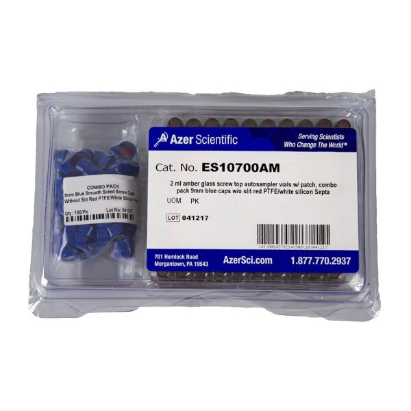 amber screw top autosampler vials